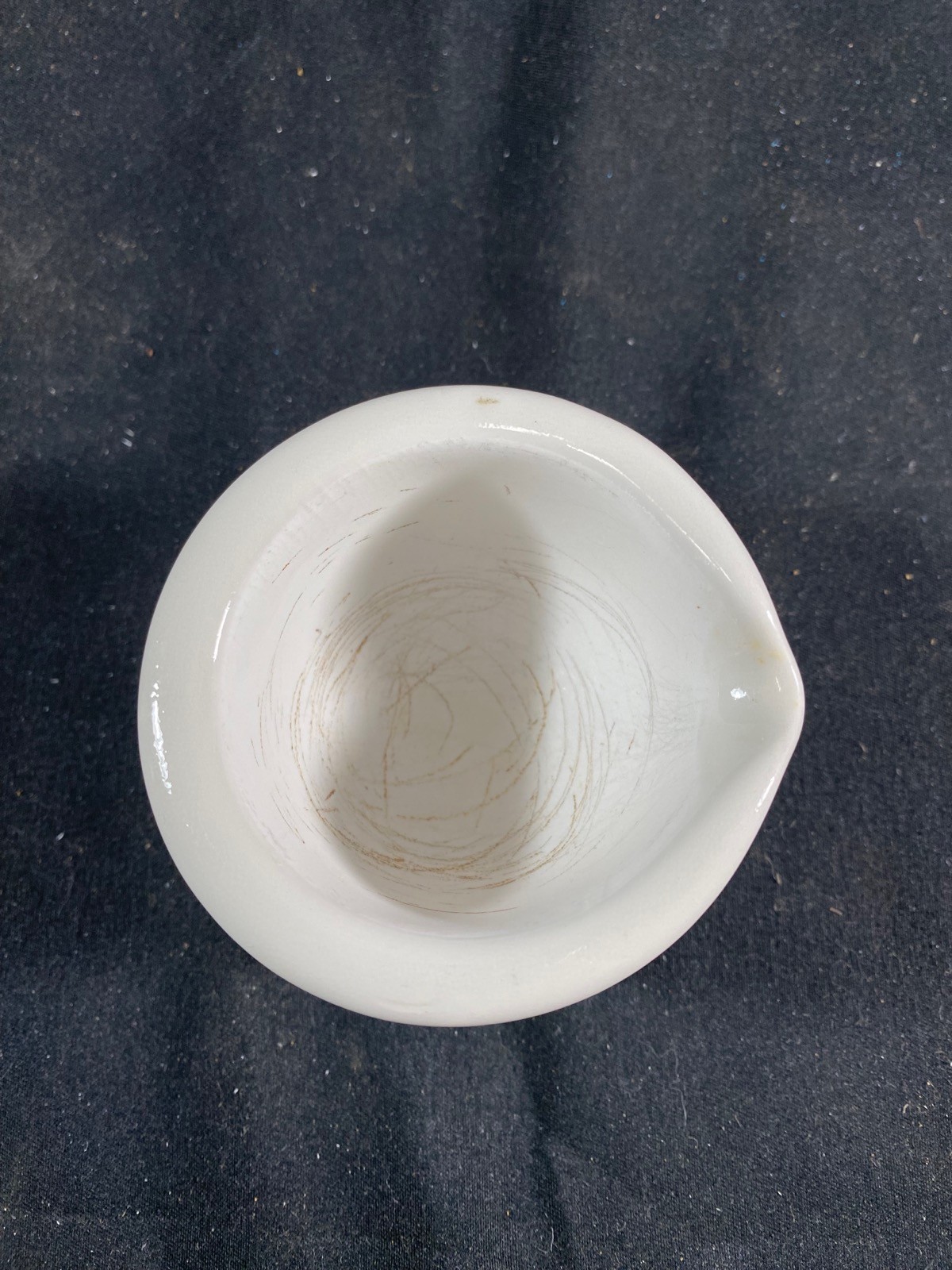 COORS COORSTEK 50mL Glazed Porcelain Mortar 114mm Pestle Set 60310/60311