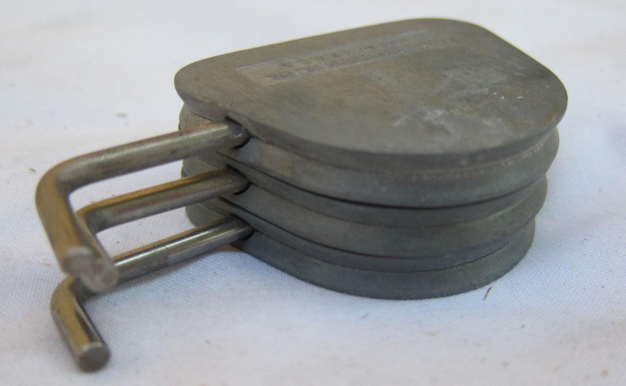 3 Hanau Split Re-Mounting Plates for Dental Laboratory Articulators