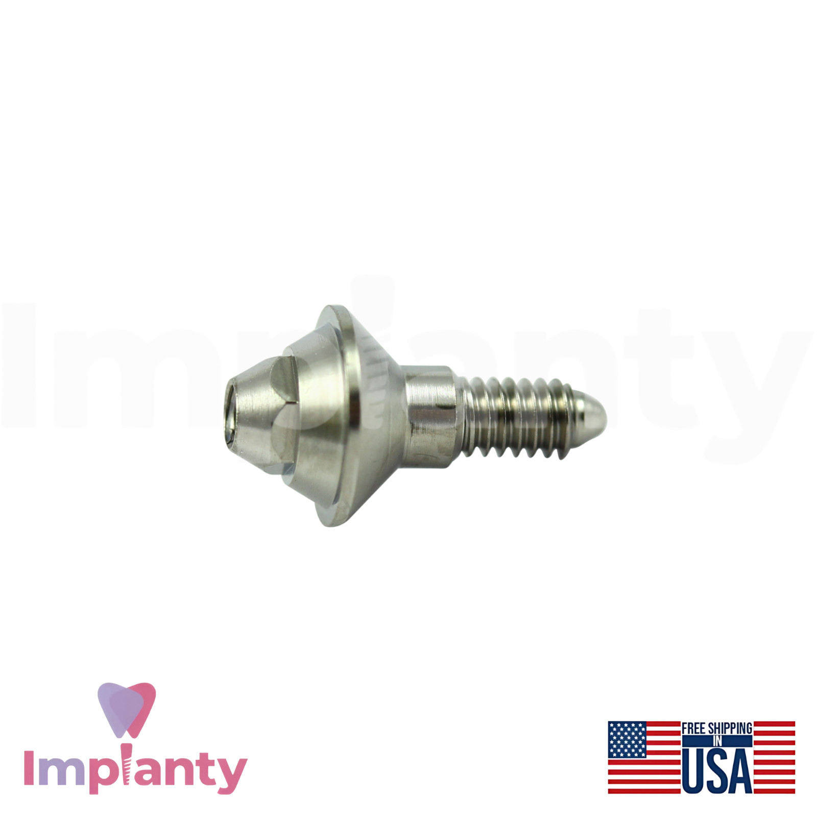 5x AB Dental Compatible Multi Unit Straight Ø4.9mm Prosthetic P64 SP Int Hex