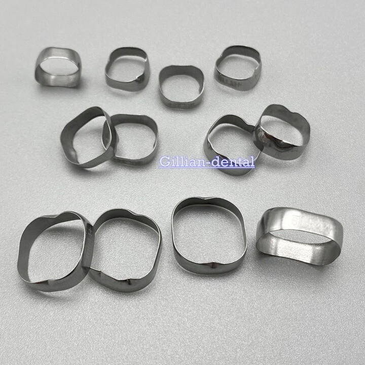 Dental Orthodontic 1st Plain Molar Bands #29-44+ Buccal Tubes Cleats Roth 022