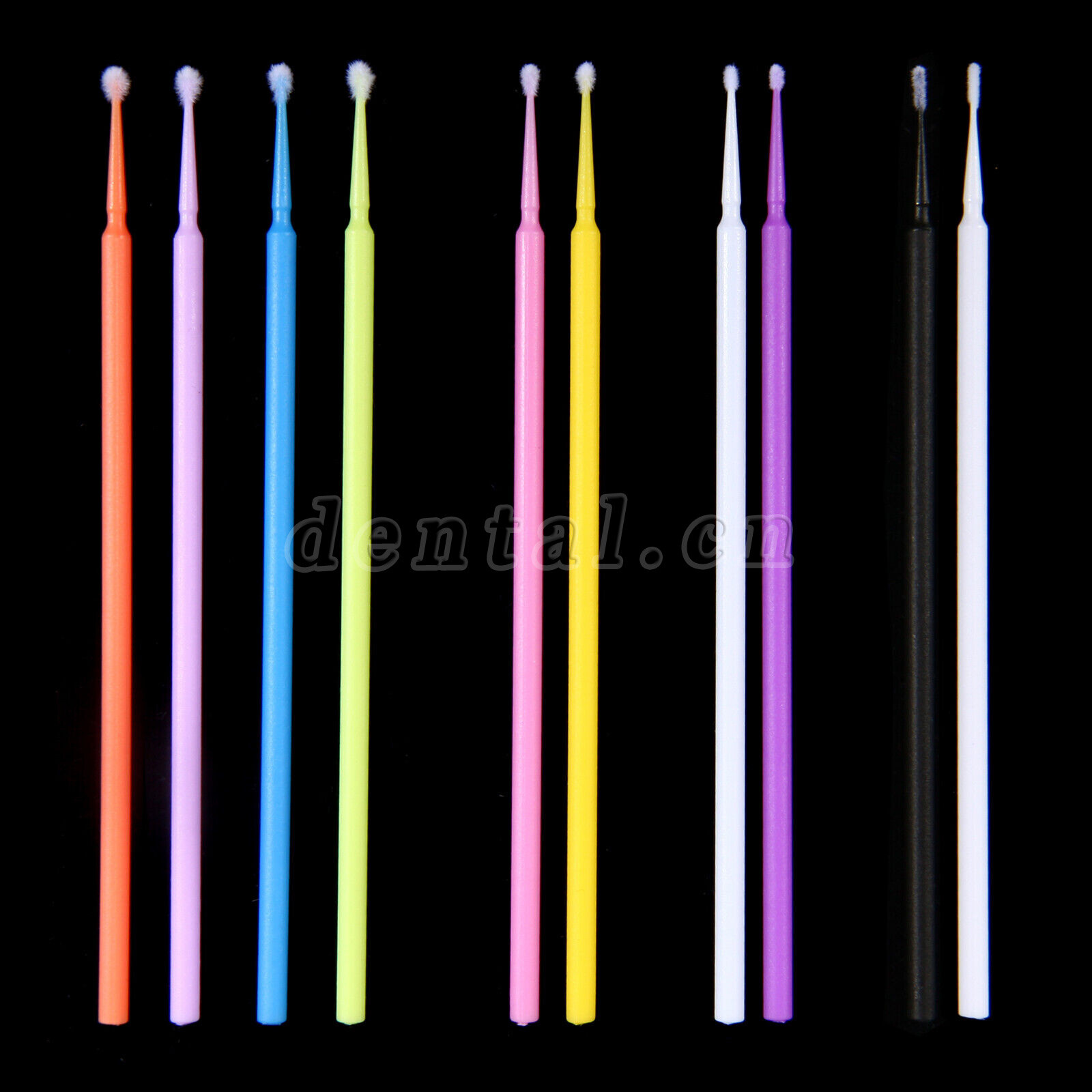 100-1000pcs Microbrush Brush Applicator Tips (Regular,Fine,Super Fine) Dental SA