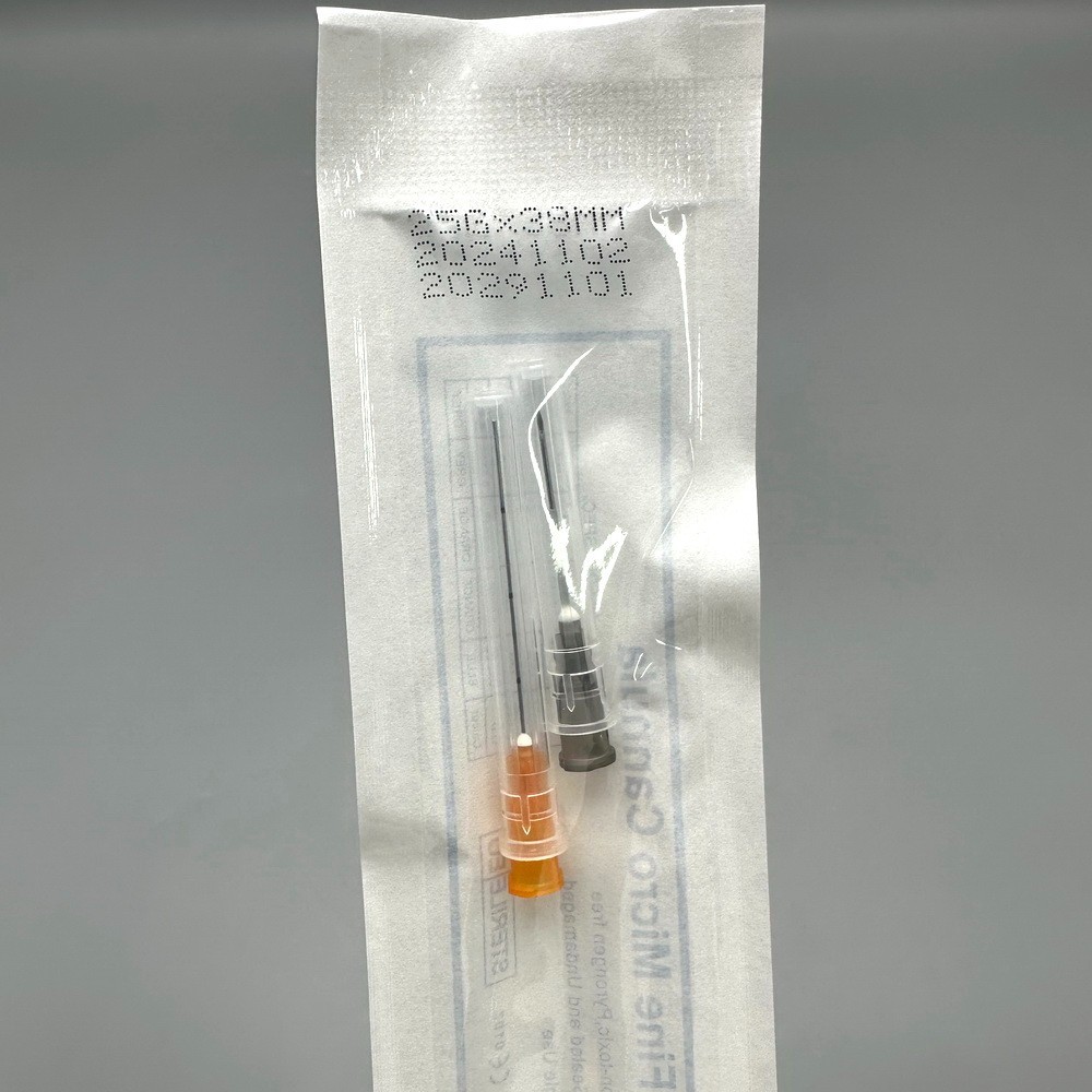 25G*38mm Disposable Hypodermic Fill Needle Canula Micro Blunt Tip Filter