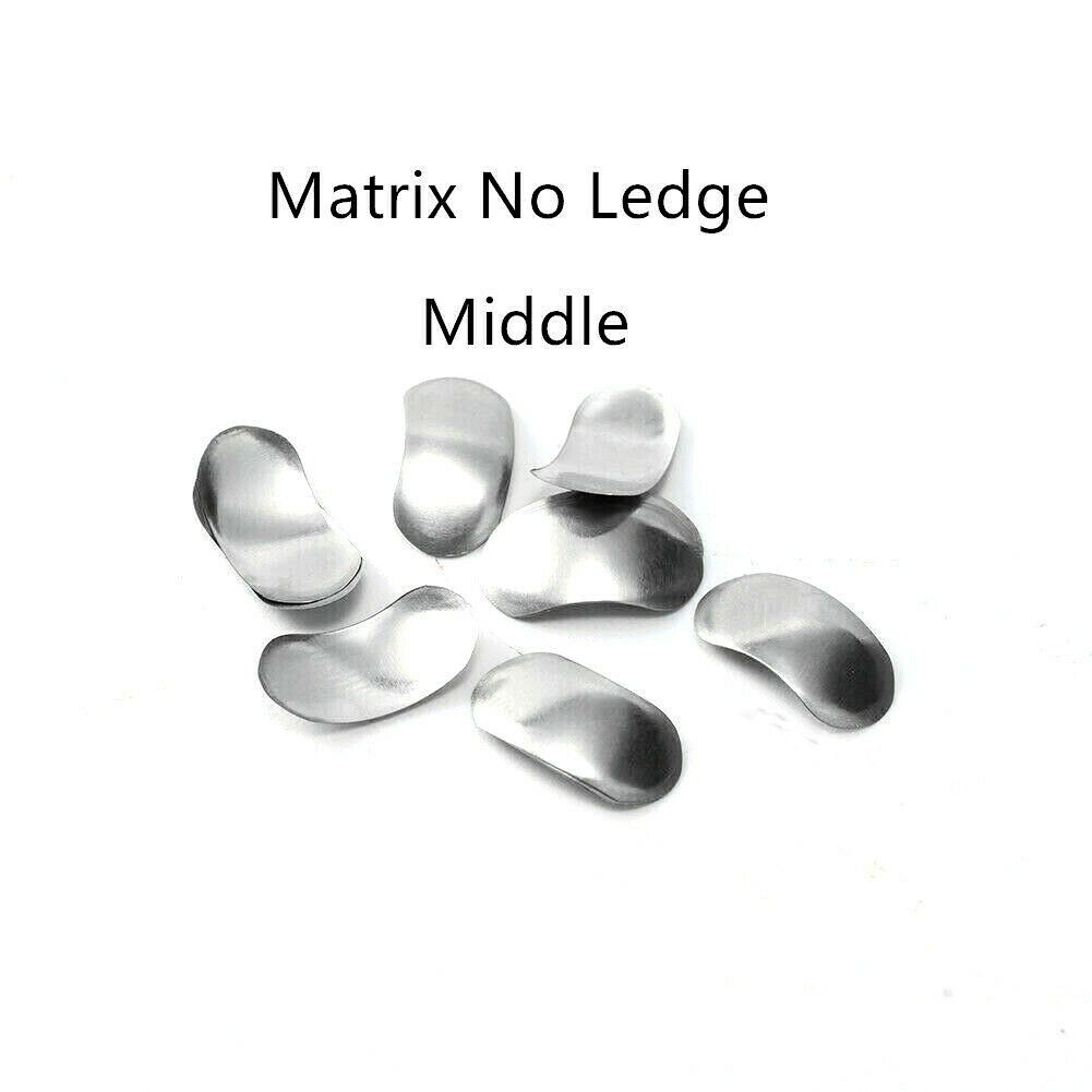 Plus Style Dental Matrix Narrow Ring Titanium Clamp Sectional Contoured