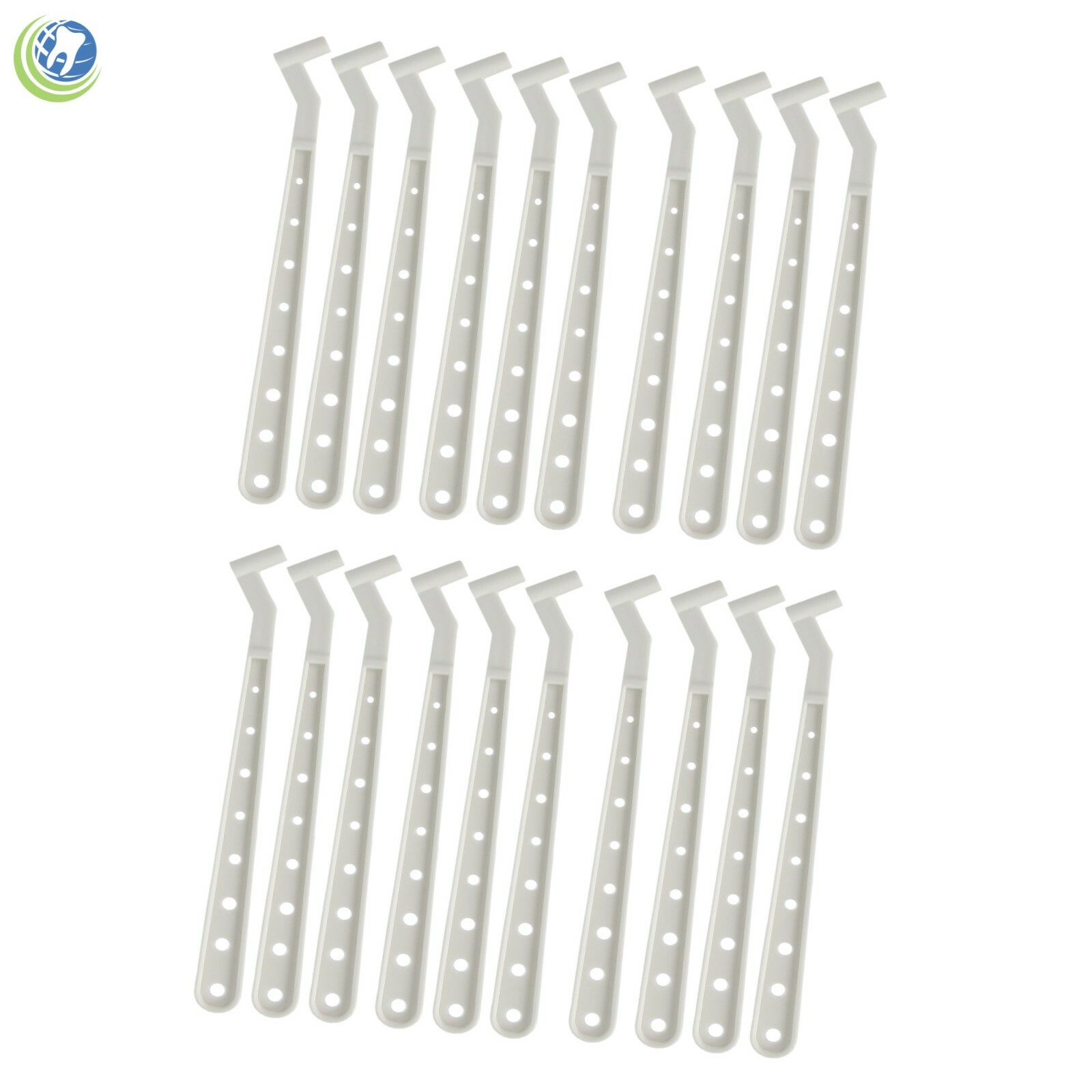 20X Dental Brush Applicator Tips Handle Composites Bondings Pit Fissure Varnish