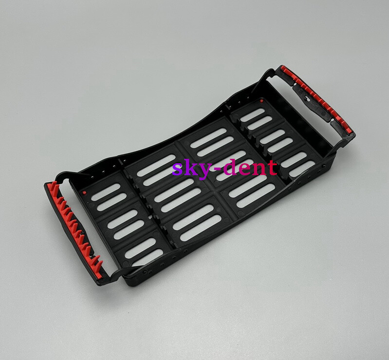 Plastic Dental Autoclave Sterilization Cassette Rack Box Tray For 5 Instruments