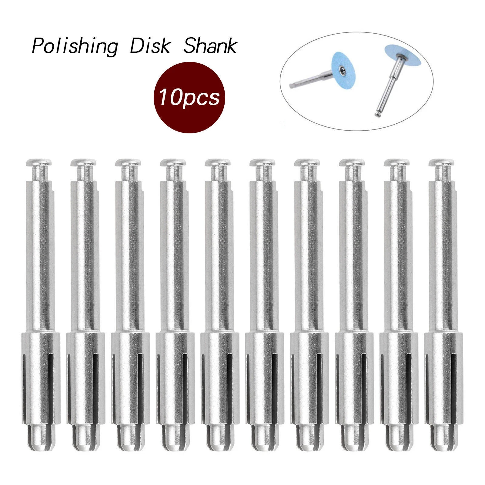 Dental Polishing Holding Rod Mandrel Soflex Type Flexi Discs Fit RA Shank Latch