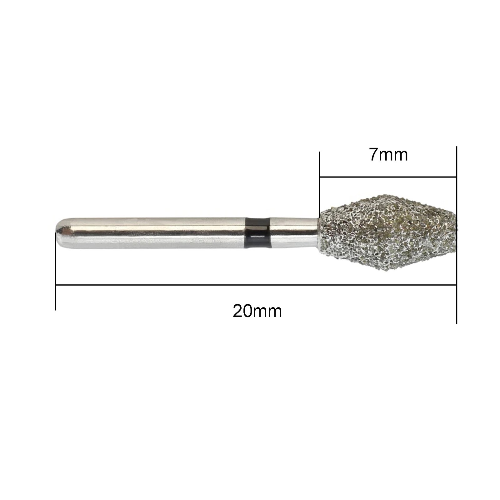 Dental Diamond Burs FG Egg Football Barrel Super Coarse Fine Grit High Speed Bur