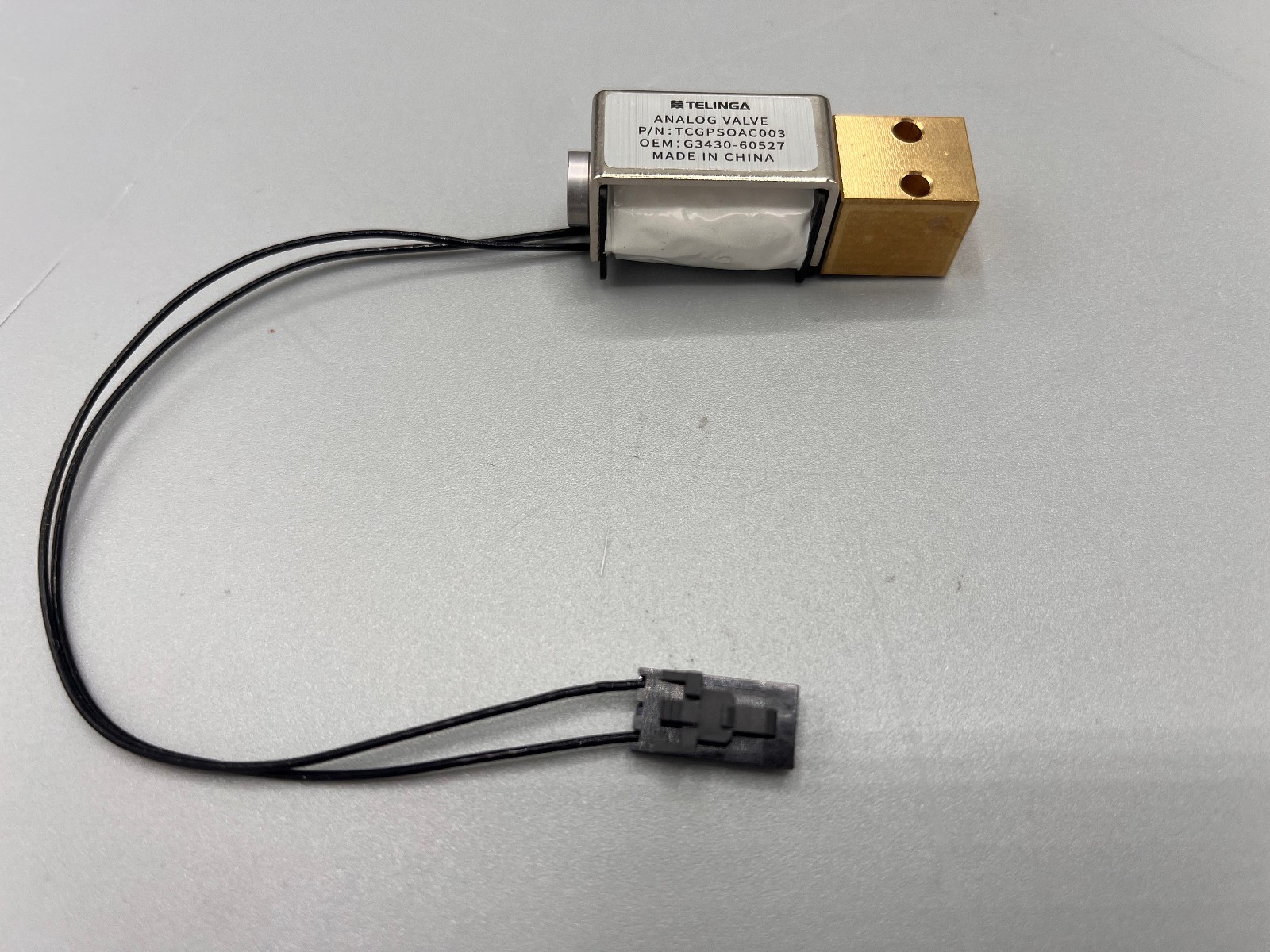 Agilent T08PC Valve Chemraz 0.01 (G3430-60527) (New Replacement)
