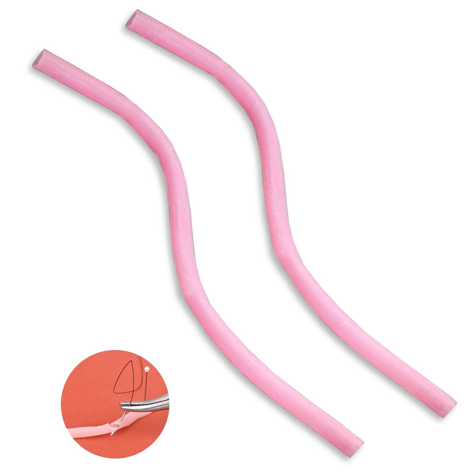 Microvascular Anastomosis Suture Practice Model Multi-Size Vessel Training Kit