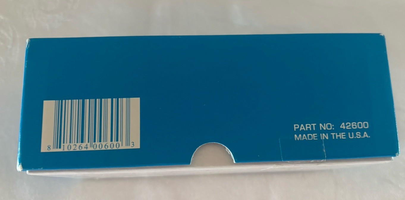 Almore Dental Wax Bite Registration Sheets Blue Regular 1Lb 42600 NOB