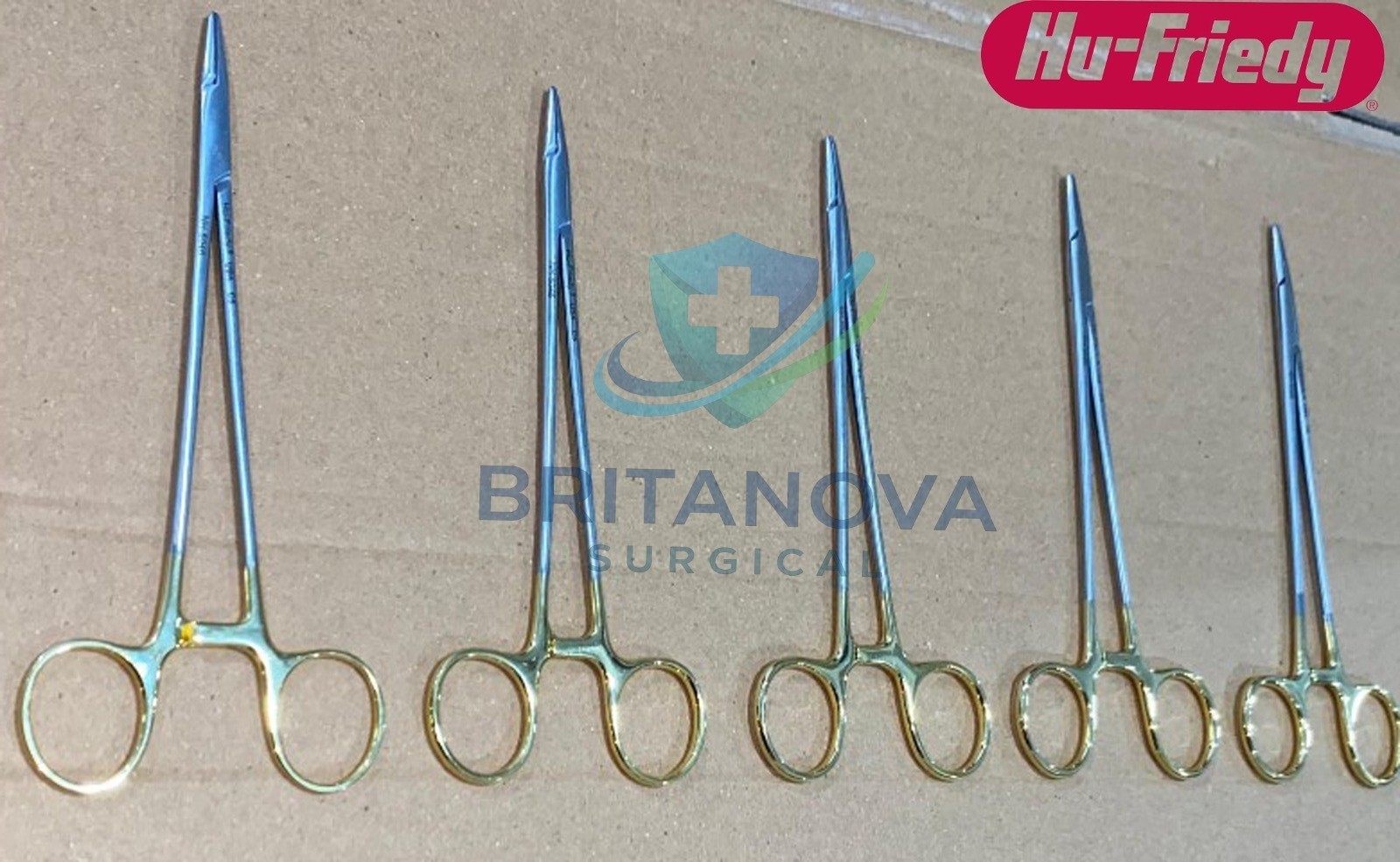 LOT OF 5X Hu-Friedy DeBakey Perma Sharp™ NH5046/Scissors, 18 cm (7″)