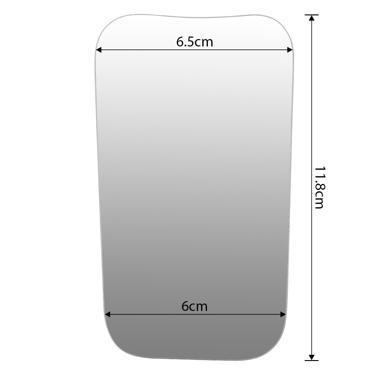 Dental Double-Sided Glass Photography Mirrors Ortho Intraoral Photo Reflector