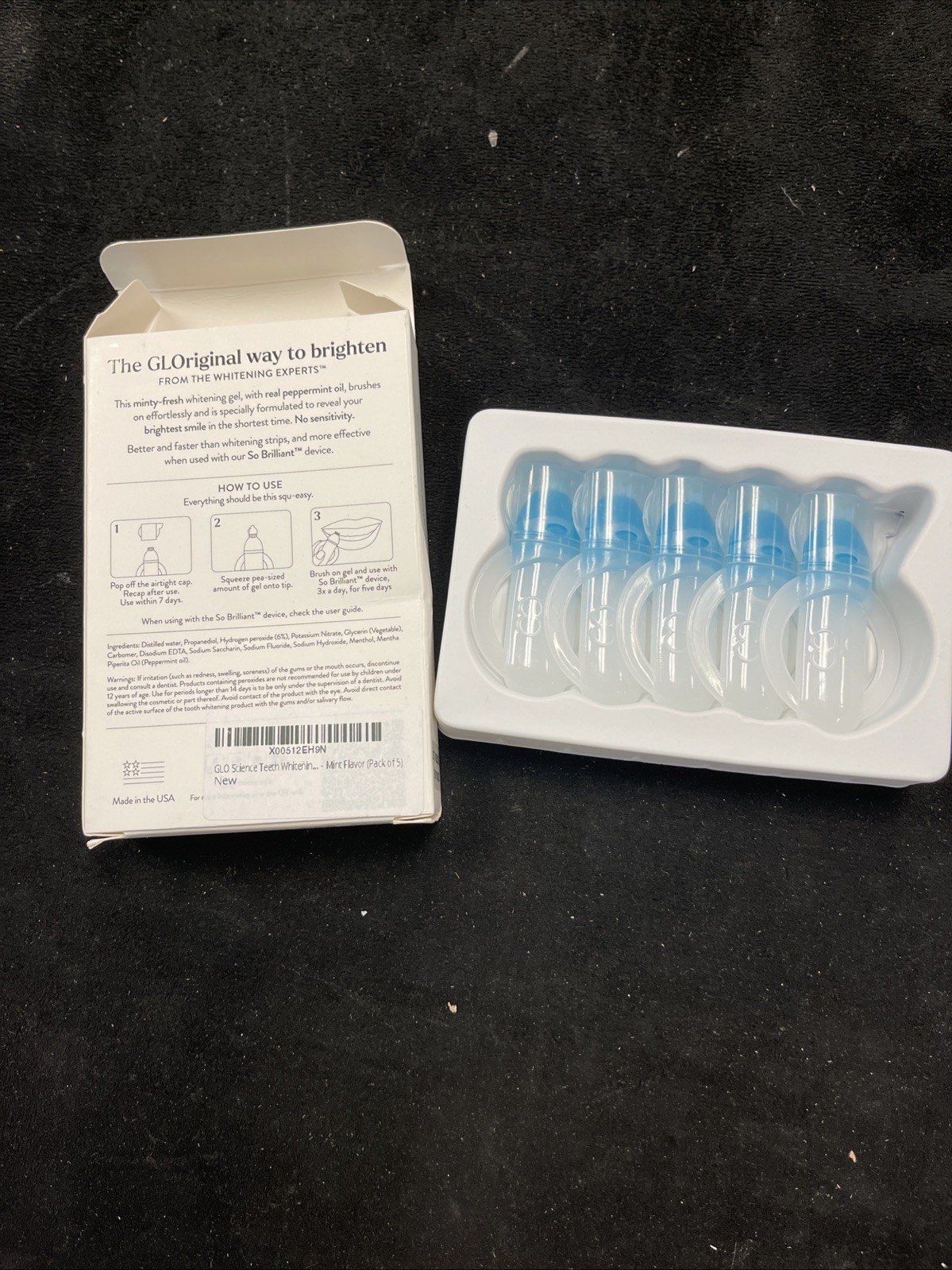 GLO Science Whitening Gel for Teeth – Sensitivity 8 Fl Oz (Pack Of 5), Enamel