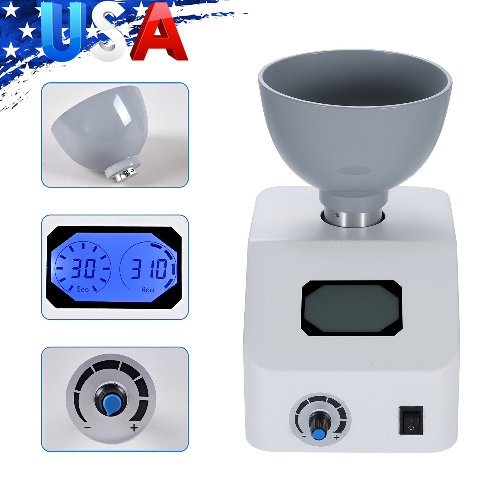 Alginate Impression Material Mixer, Plaster, Dental Impression Material Mixer