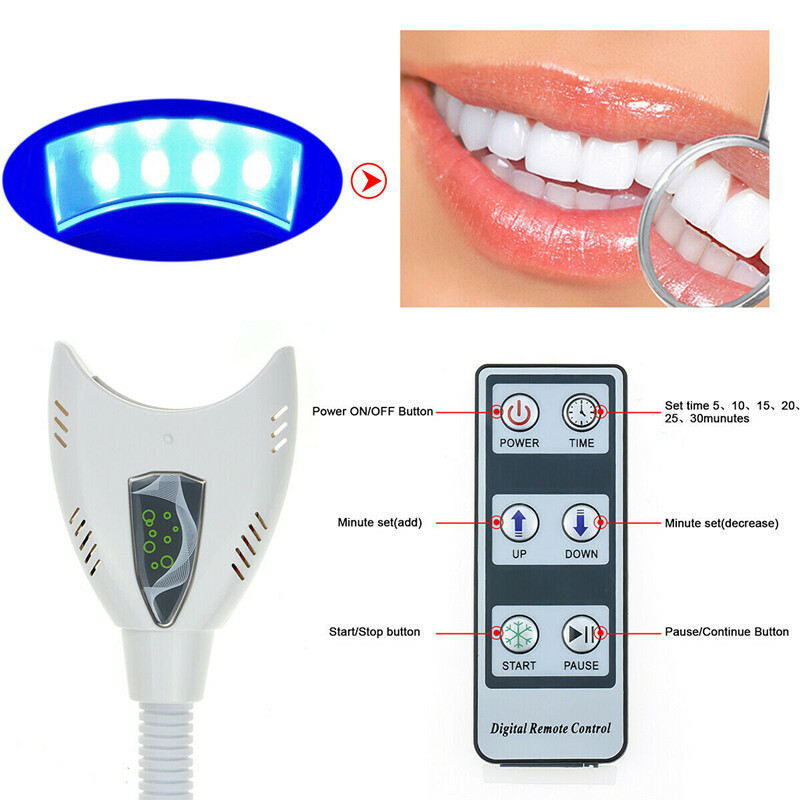 Dental Mobile Teeth Whitening Light LED Cold Light Lamp Tooth Bleaching Machine