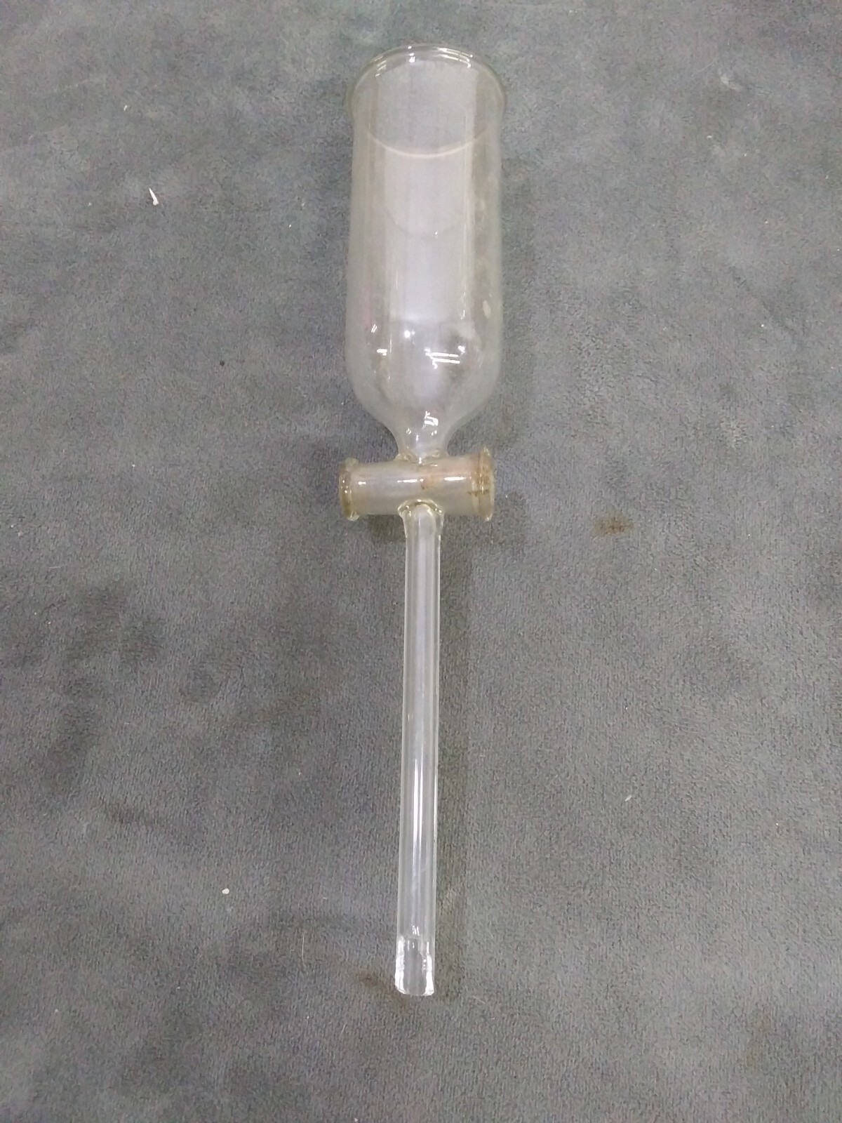 Pyrex Funnel Buchner Without Stopcock USED. 8.5 inches long