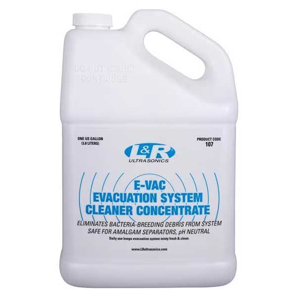 E-Vac Evacuation System Cleaner, 1 Gallon Concentrate