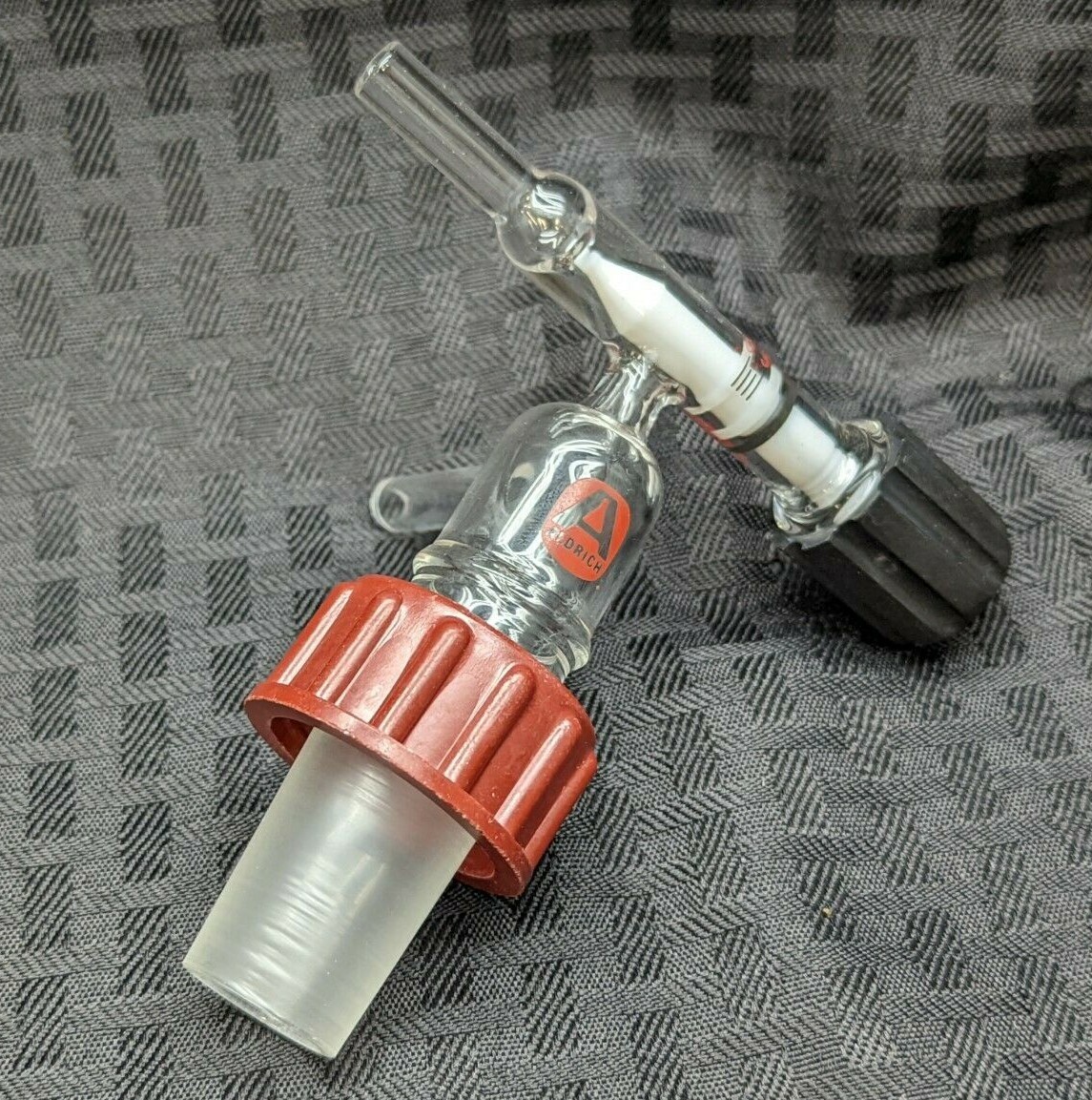 Aldrich ACE Glass Chromatography Flow Control Adapter 24/40 Rodaviss Thread Plug