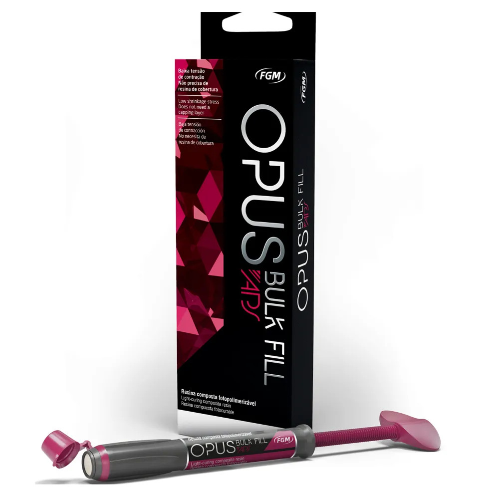FGM Opus Bulk Fill APS Single Filling Packable Resin Composite 4gm (Free Ship)