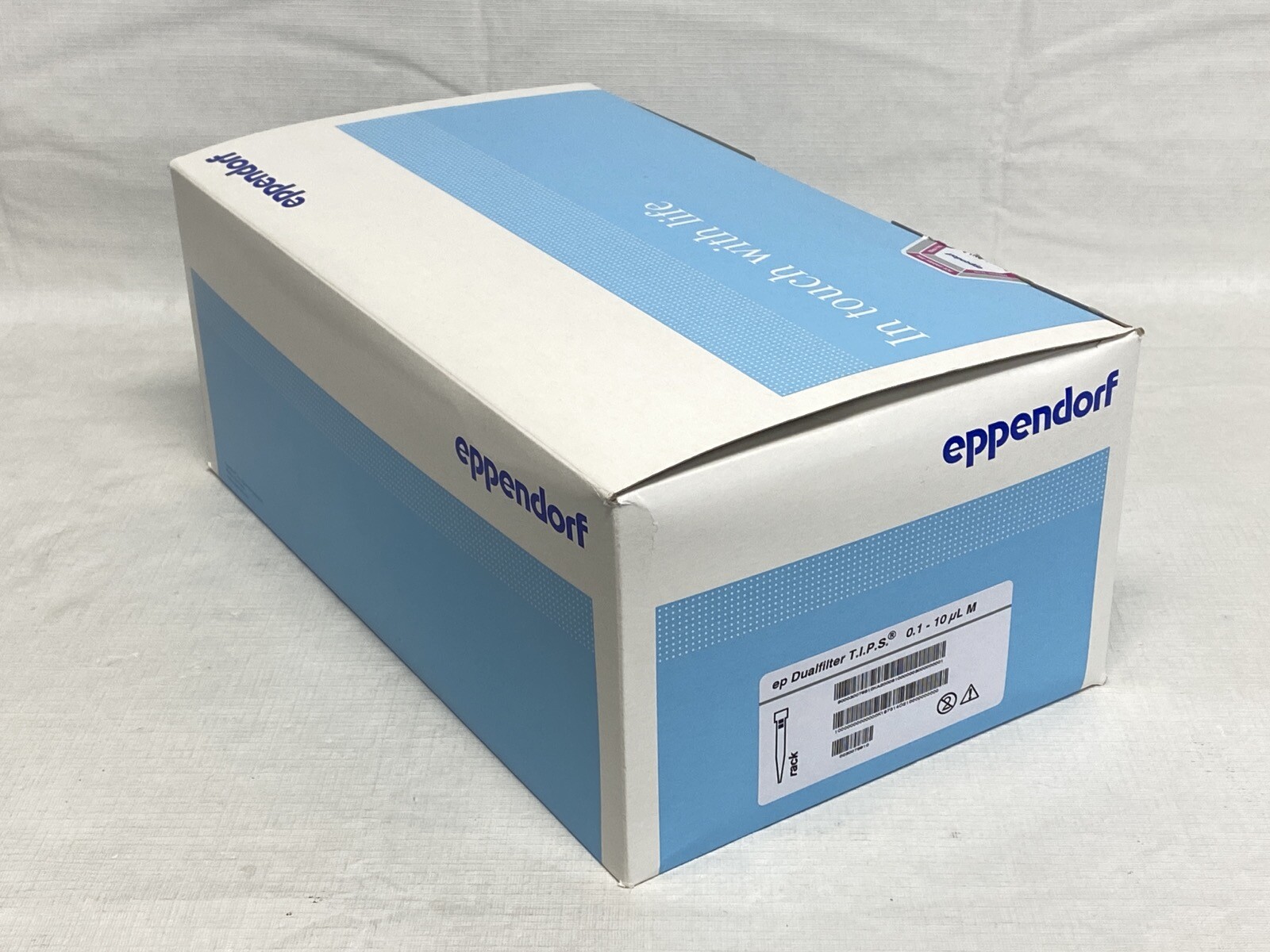 (960) EPPENDORF 10uL epT.I.P.S. Dualfilter Forensic DNA Grade Pipet Tips 10×96