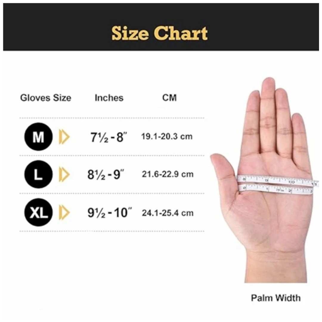 8 Mil Orange Nitrile Disposable Gloves Diamond Grip Powder Free Work Gloves M-XL