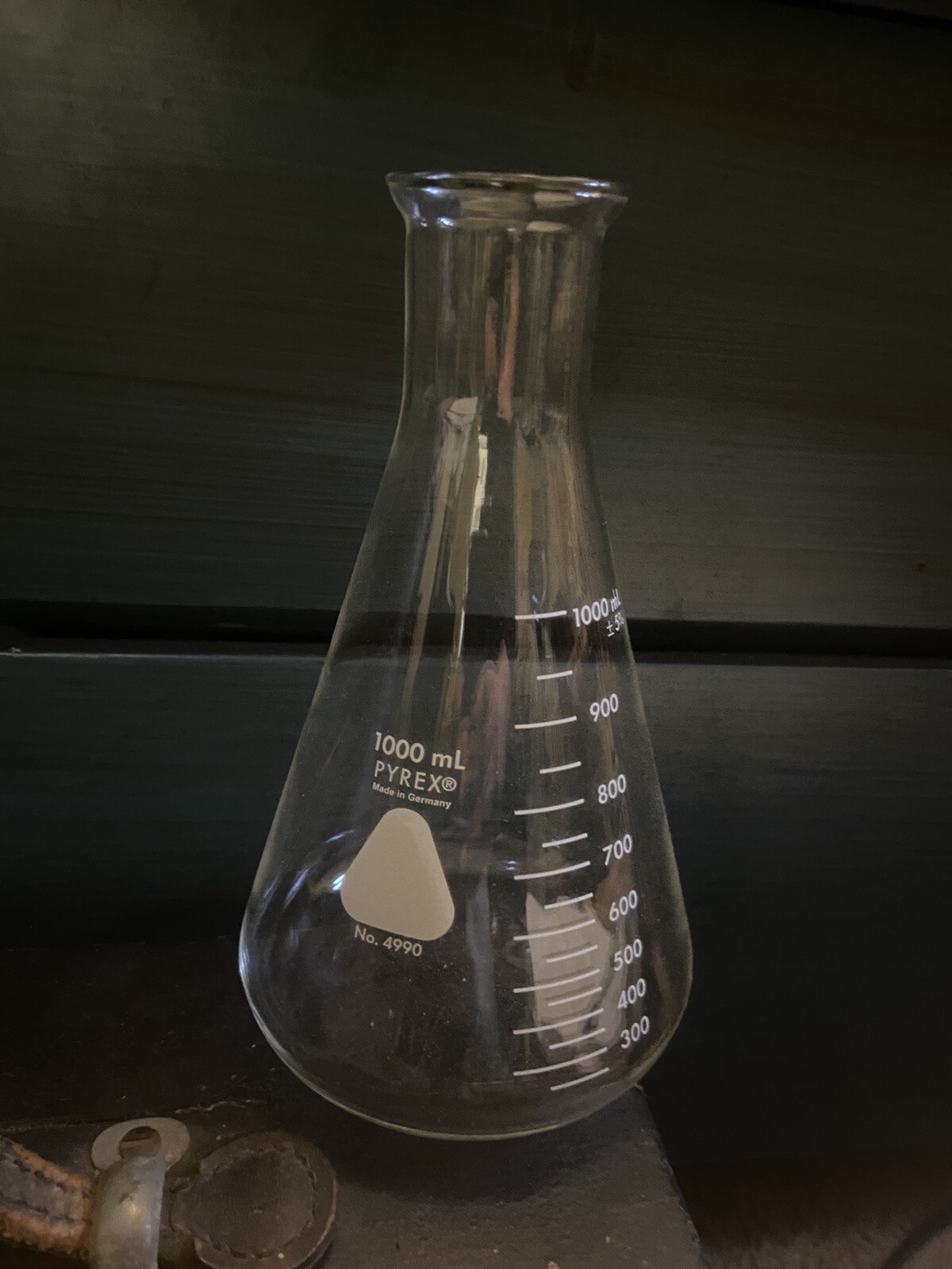 Pyrex erlenmeyer flask 1000ml #4990