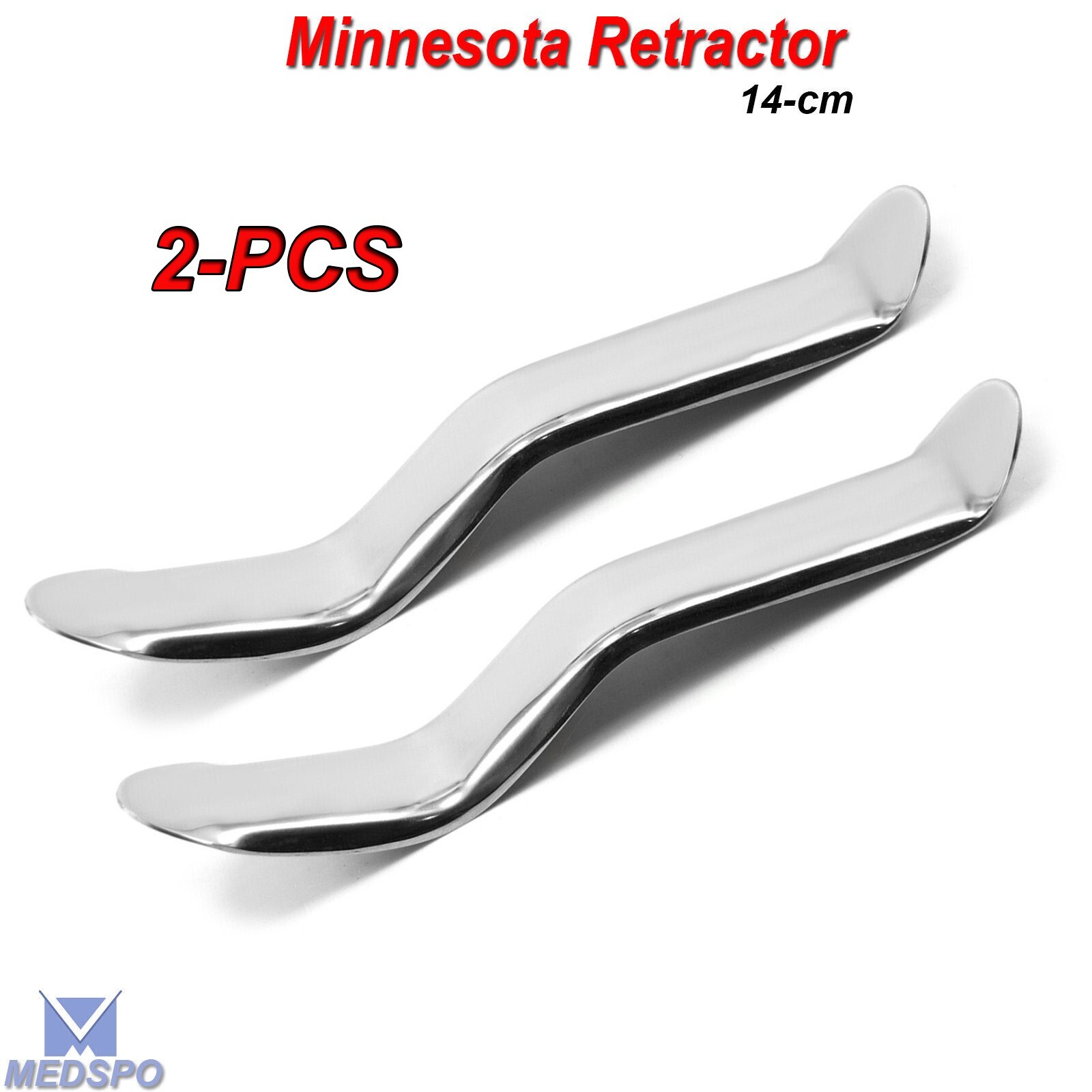 Set Of 2 Surgical Cheek Tounge Lip Retractor Dental Minnesota Implant Instrument
