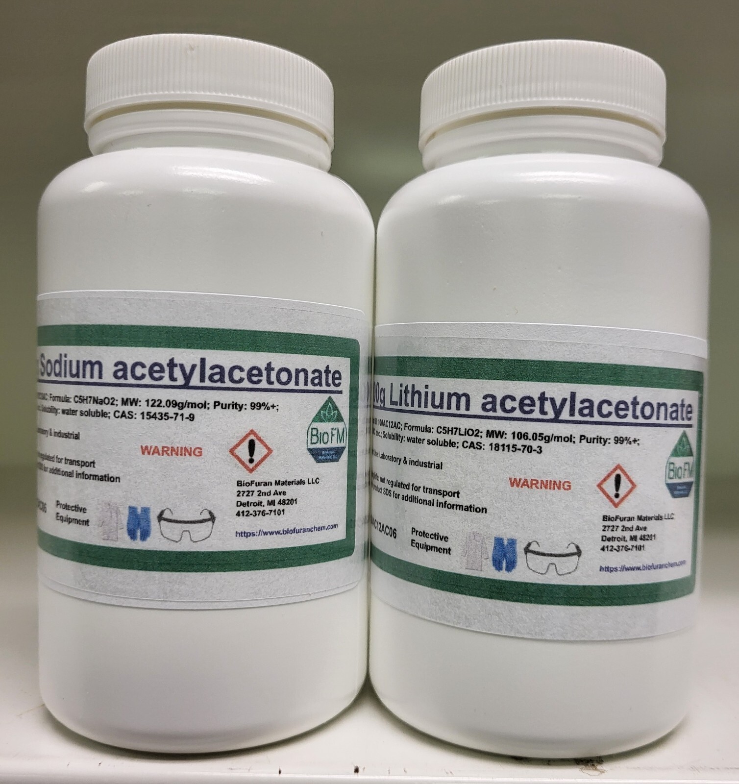 500g Sodium acetylacetonate (CAS 15435-71-9)