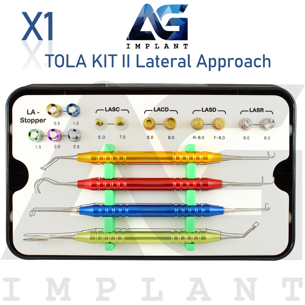 TOLA Kit II Membrane S!nus Lift Lateral Approach Tool Procedural Dental Fixture