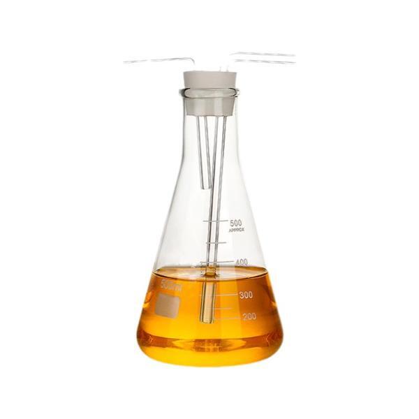 Triangle Gas Washing Bottle 100ml-2000ml Erlenmeyer Flask Lab Supply Glassware