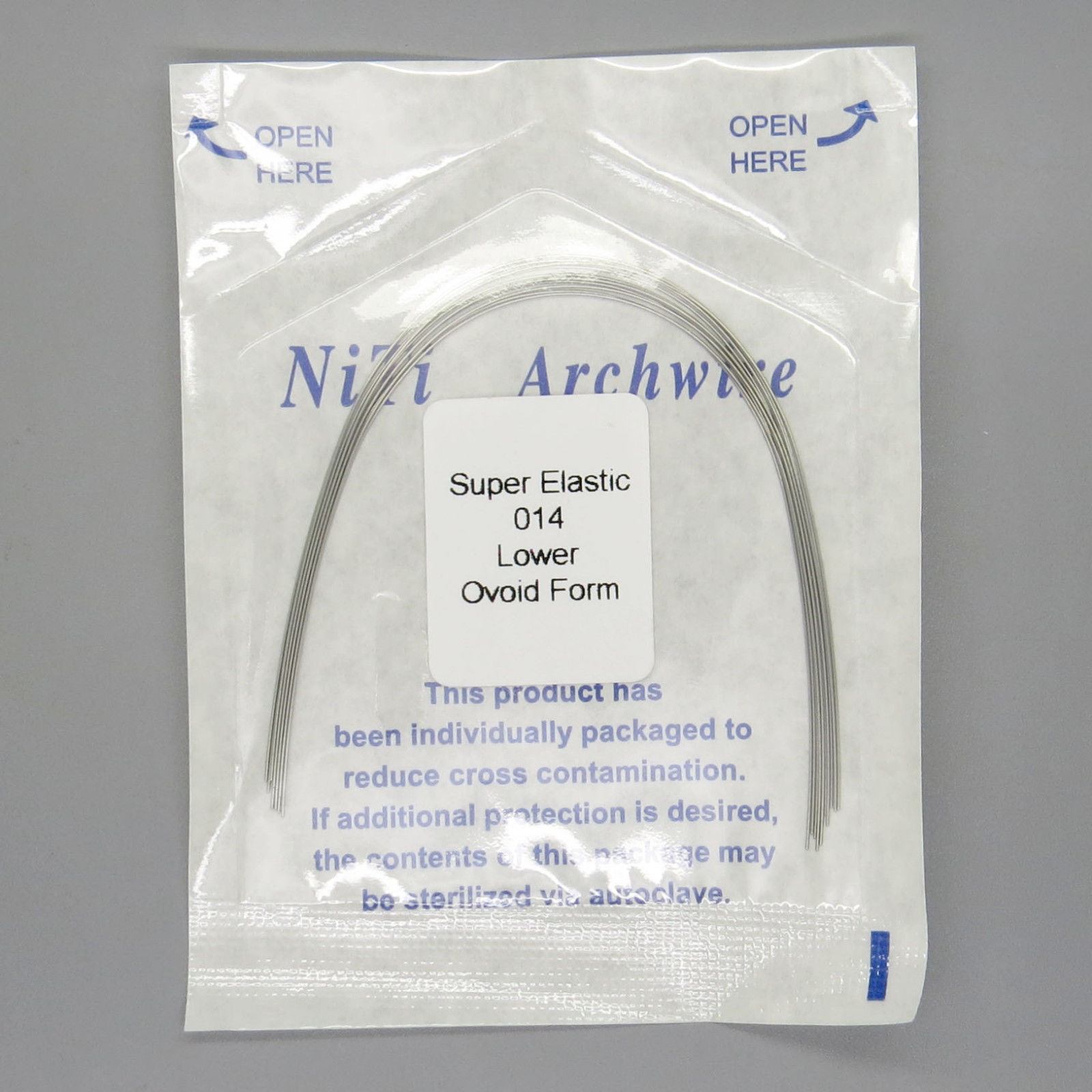 Arcos de Dental Ortodoncia Redondos Niti Arco de Alambre Su Arch Wire Elastic