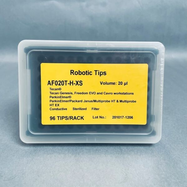 Gene Era Bio-Science Co Tecan Robotic Liquid Level Sensing Tips Case of 24 Racks