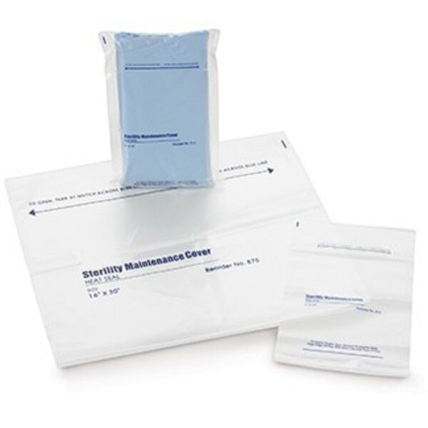 25 – Sterility Maintenance Cover 24″x30″ Medegen Clear Self-Seal MA840