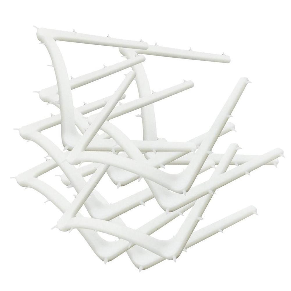 5Pcs Dental Endo Autoclavable Plastic U Shape Rubber Dam Frame Holder Adult