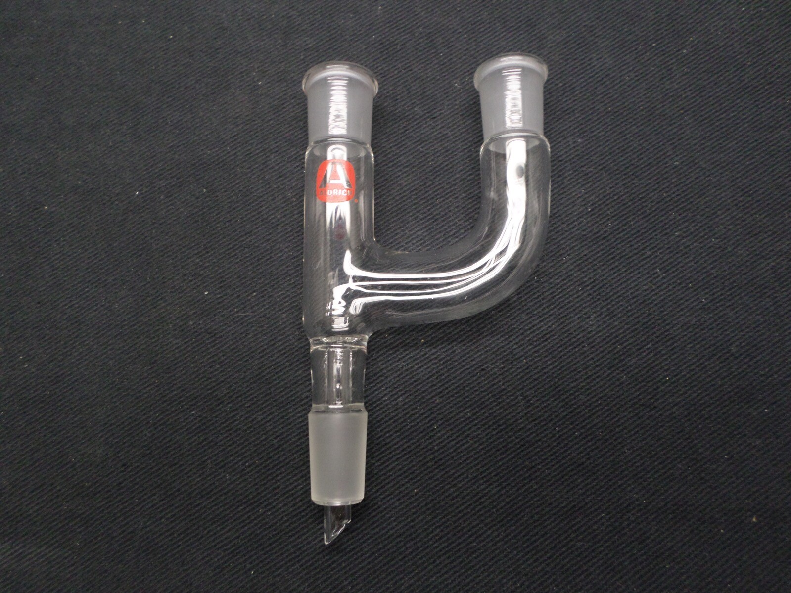 SIGMA ALDRICH 14/20 Joints Glass Claisen Adapter With Drip-Tip 120mm OAL 64mm W