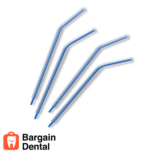 DEFEND Plastic Disposable Air Water 3 Way Syringe Tips Blue 750 Pcs/Bag