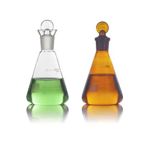 10ml-1000ml Conical Erlenmeyer Iodimetric Flask with stopper Chemistry Glassware