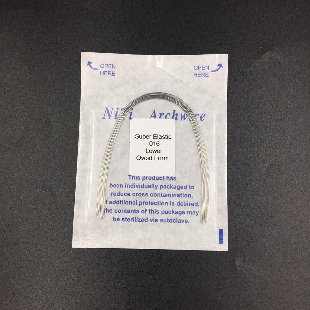 Orthodontic KIT Include Brackets Elastomeric Ligature Ties and 10 bag of Wires