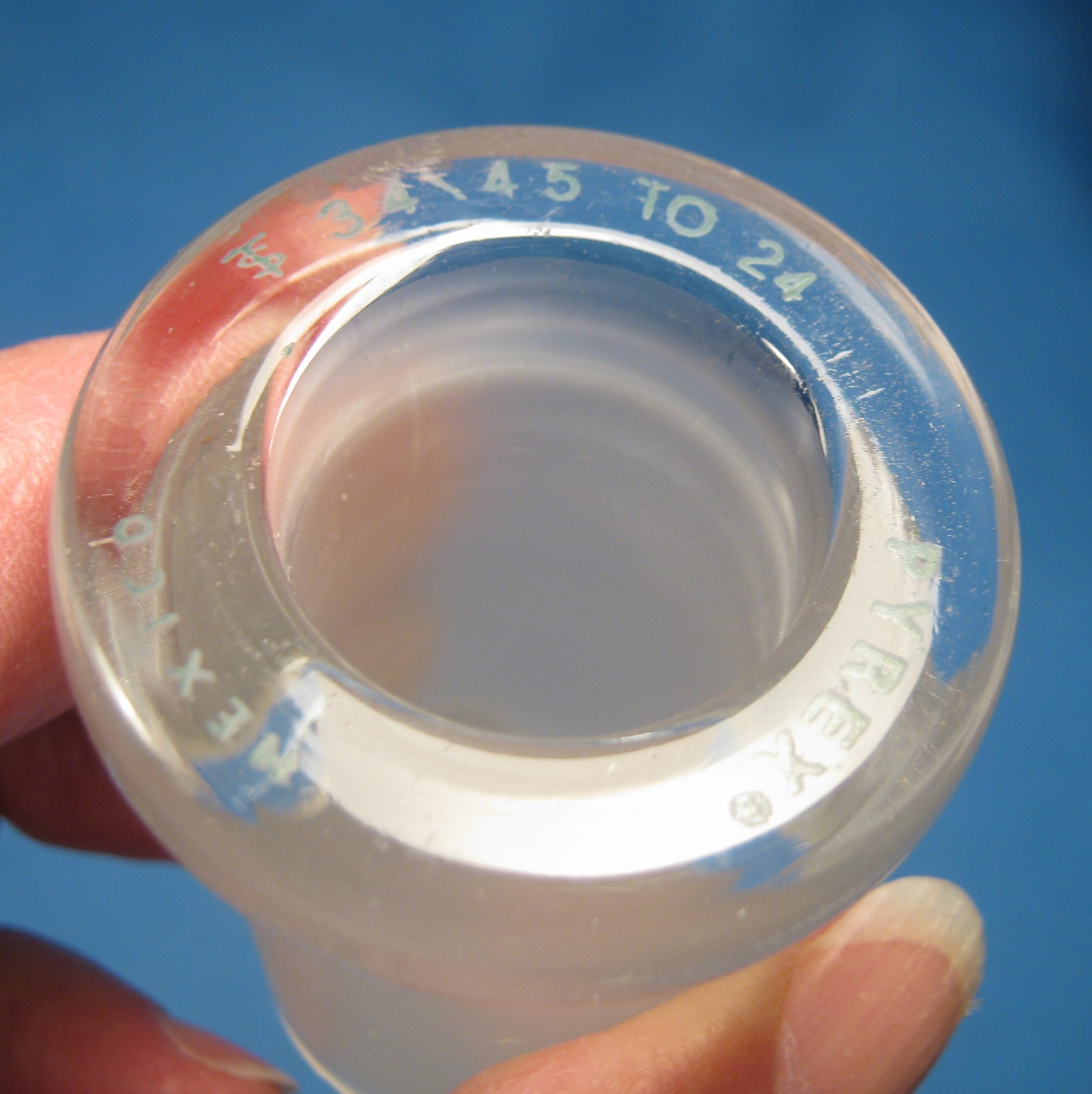 PYREX BUSHING REDUCING ADAPTER 34/45 TO 24 FREE SHIPPING 8
