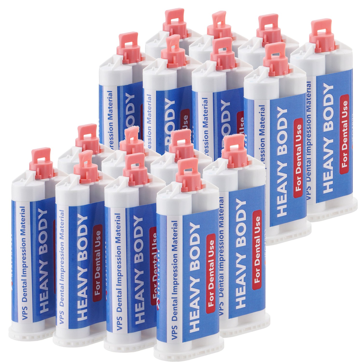 24x Dental Heavy Body Fast Rapid Set Impression Material 50mL Cartridges VPS PVS