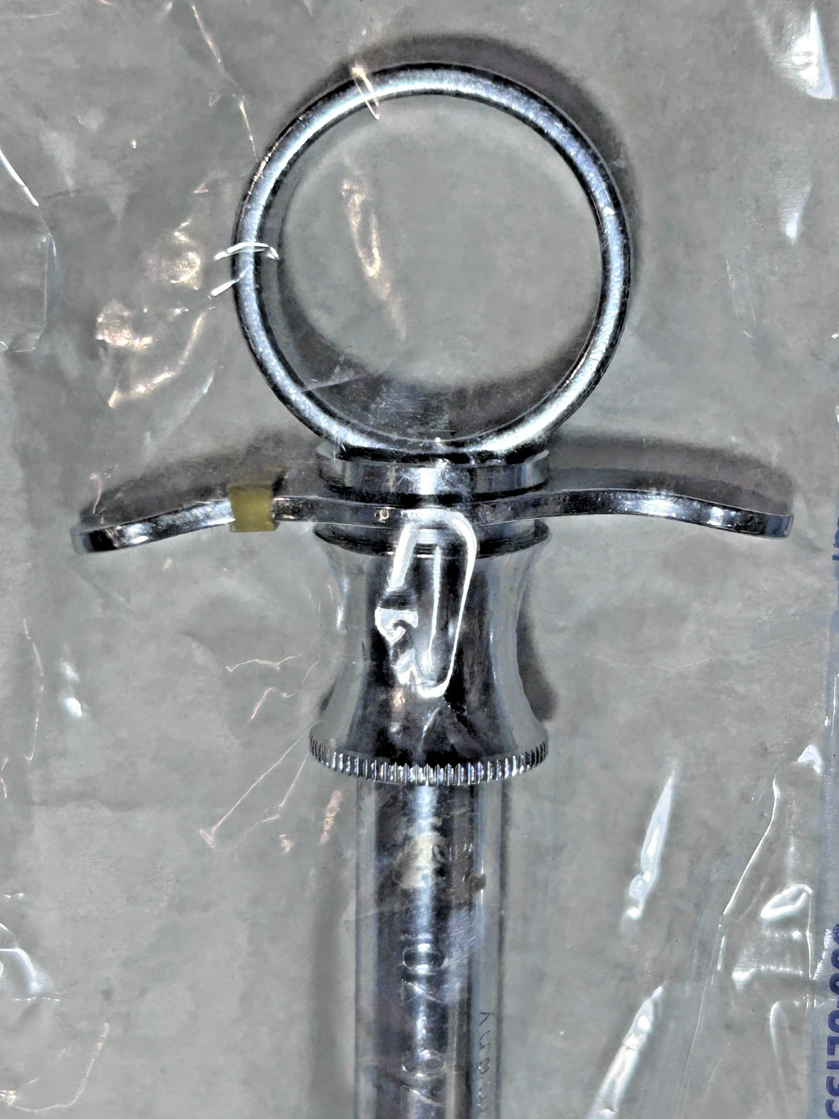 Miltex 07-91 Dental Aspirating Syringe 1.8cc Cook-Waite Metal Wings Used