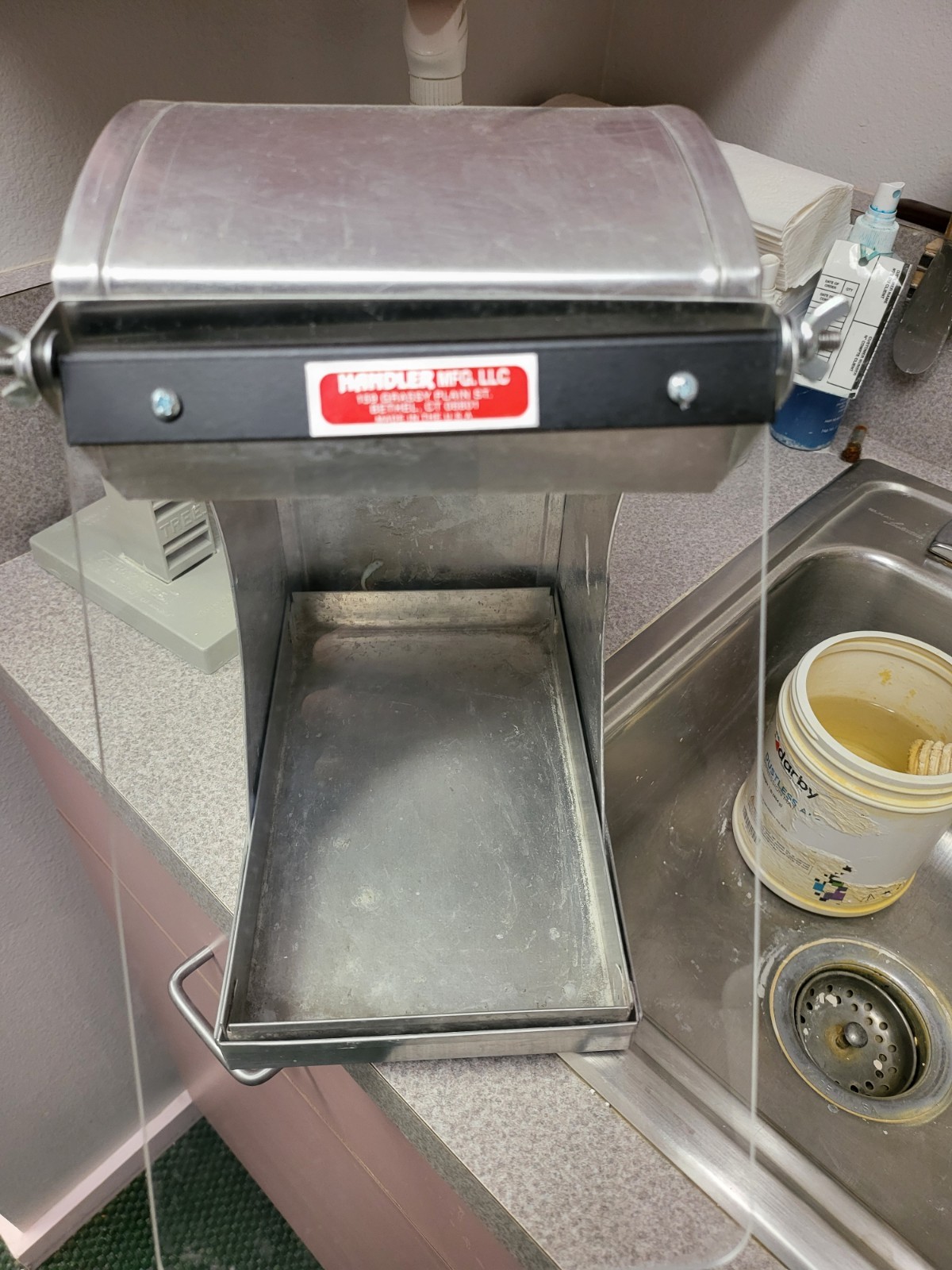 Splash Hood Handler 86D with LED Light