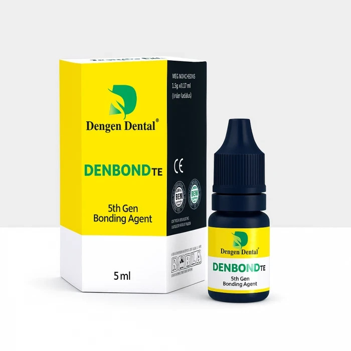 4 x Dental DENBOND Adhesive 5ml Pack TE 5th Generation Total Etch Bonding FREE S