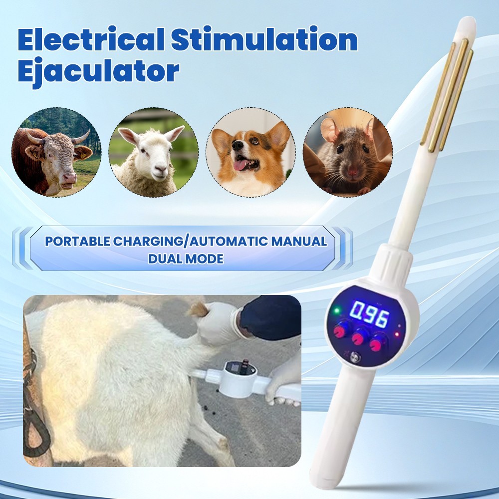 Portable Veterinary Ejaculator, Semen Collector for Livestock & Pets