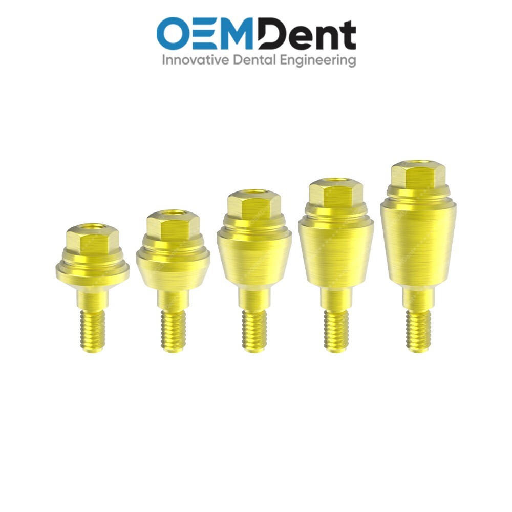 Dental Straight Multi Unit 1.4 Abutment SGS® Compatible Int Hex 2.42mm