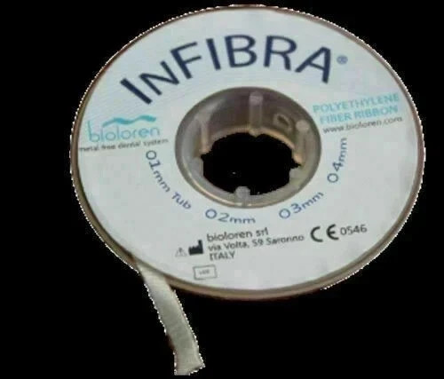 Ammdent Infibra Fibre Splint Bioloren Light Cure Glass Fiber Dental 4 mm