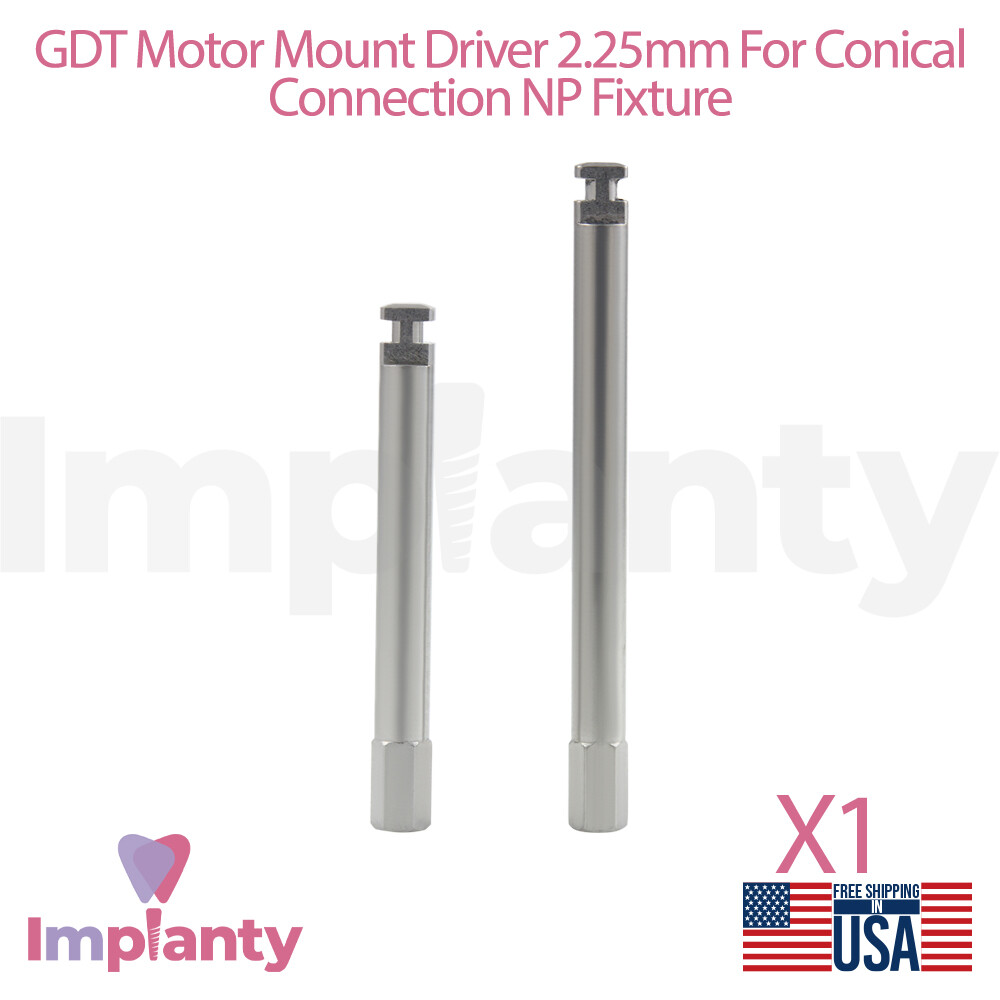 1x GDT Motor Mount Driver 2.25mm For Conical Connection Narrow Platform (NP)