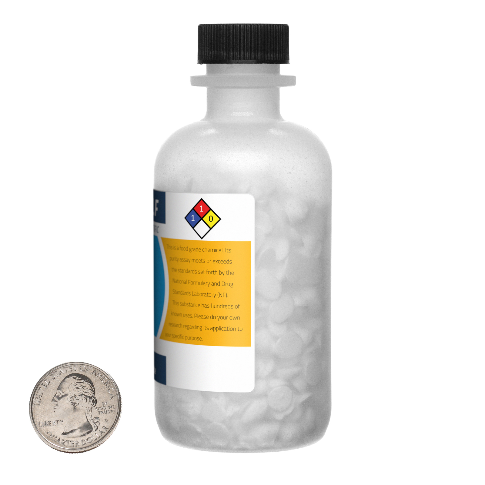 Cetyl Alcohol / 2 Ounce Bottle / 99.9% Pure NF Food Grade / Flake / USA