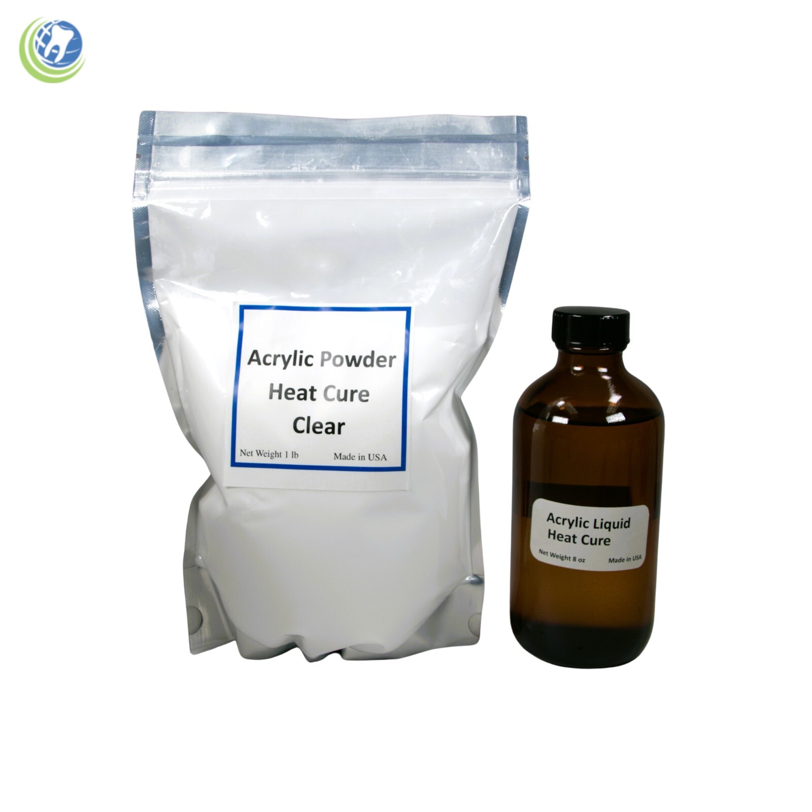 Dental Laboratory Dentist Heat Cure Acrylic Kit CLEAR – Dental Emporium