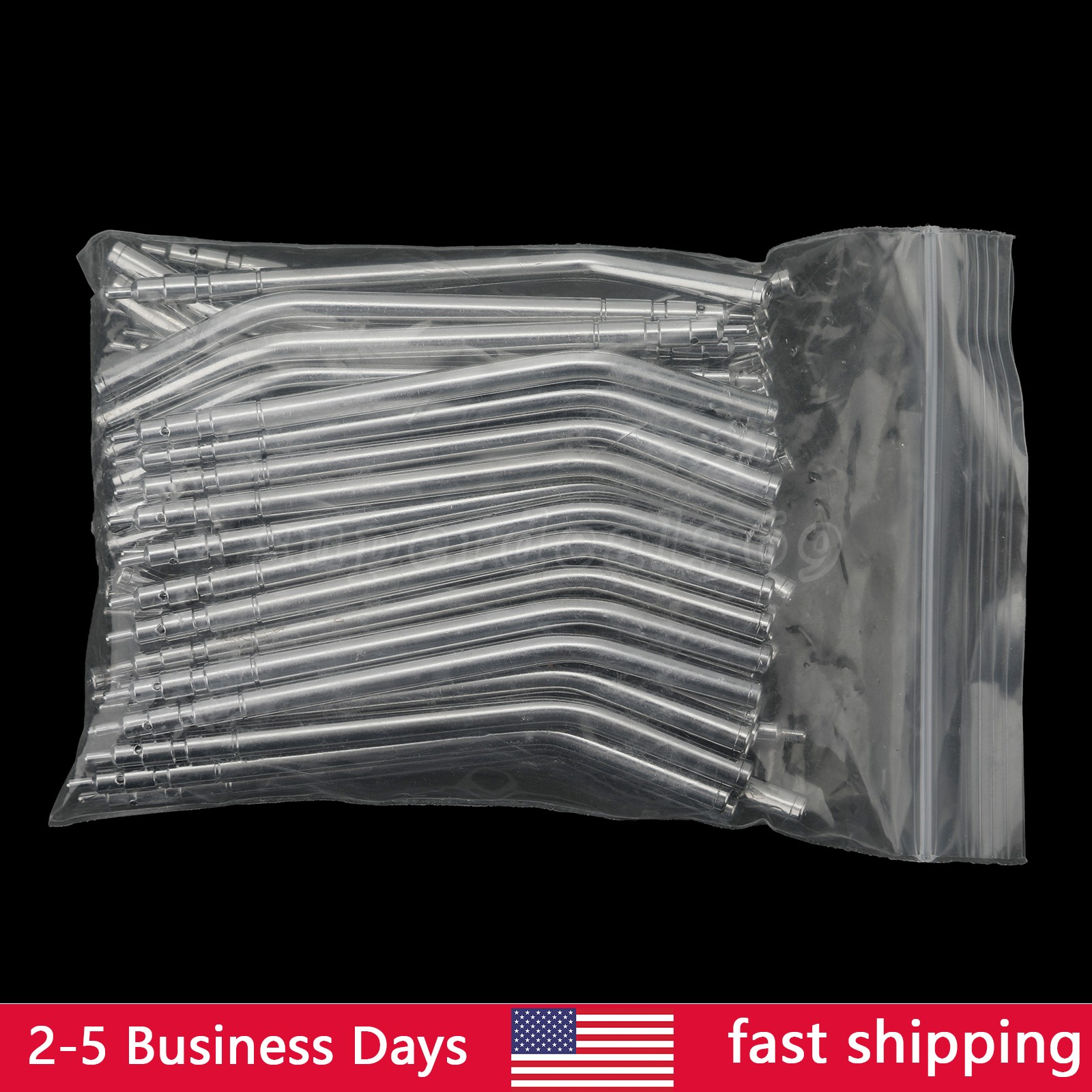 50( Bag) Dental 3-Way Air Water Syringe Disposable Spray Tips Triple Nozzles